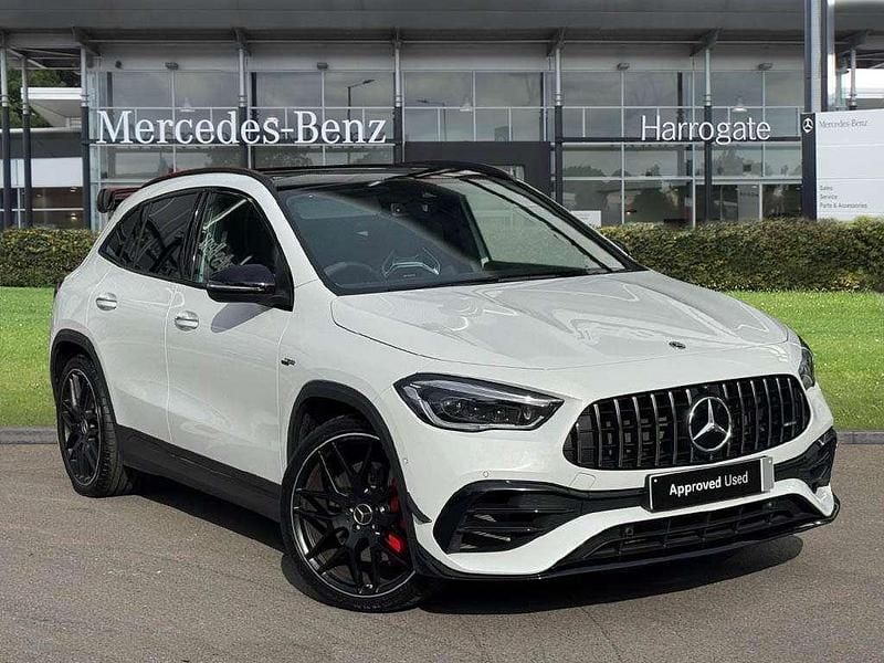 White Used 2023 Mercedes GLA45 AMG SUV | £46,000 (Super price) - Image 1/4