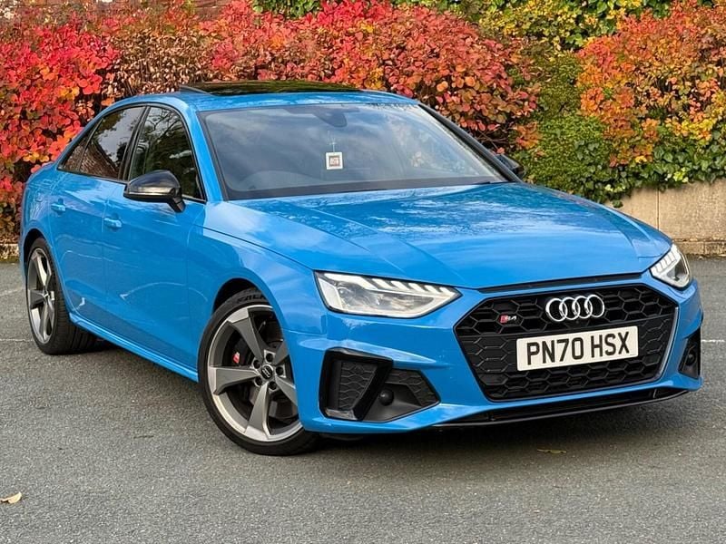 Blue Used 2020 Audi S4 Black Edition Sedan | £24,995 (Fair price) - Image 1/4