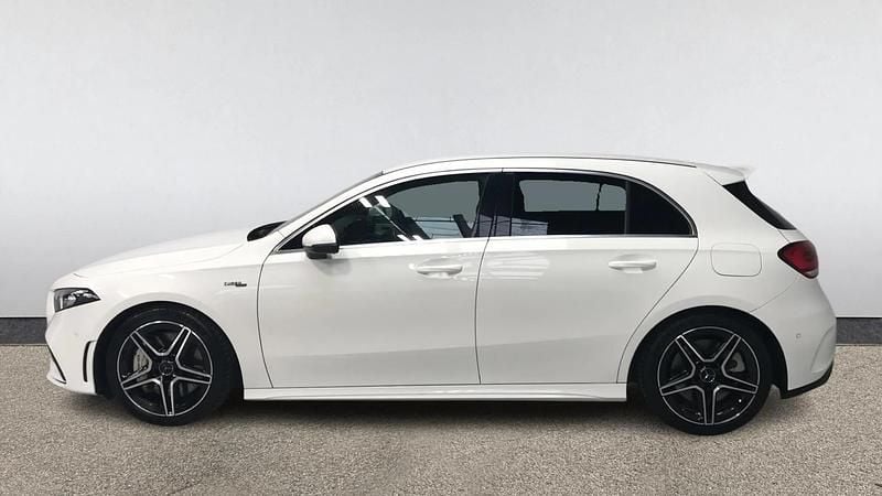 Used Mercedes A35 AMG Executive 306 HP (225 kW) 2020 White Hatchback