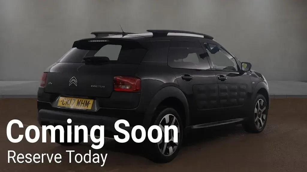 Used Citroën C4 Cactus Flair 80 HP (58 kW) 2017 Black Hatchback