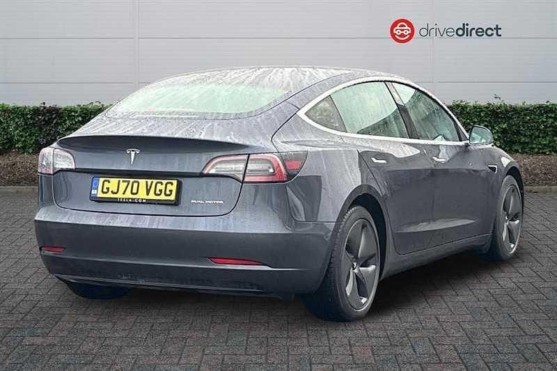 Used Tesla Model 3 Long Range AWD 366 kW (498 HP) 2020 Grey Sedan