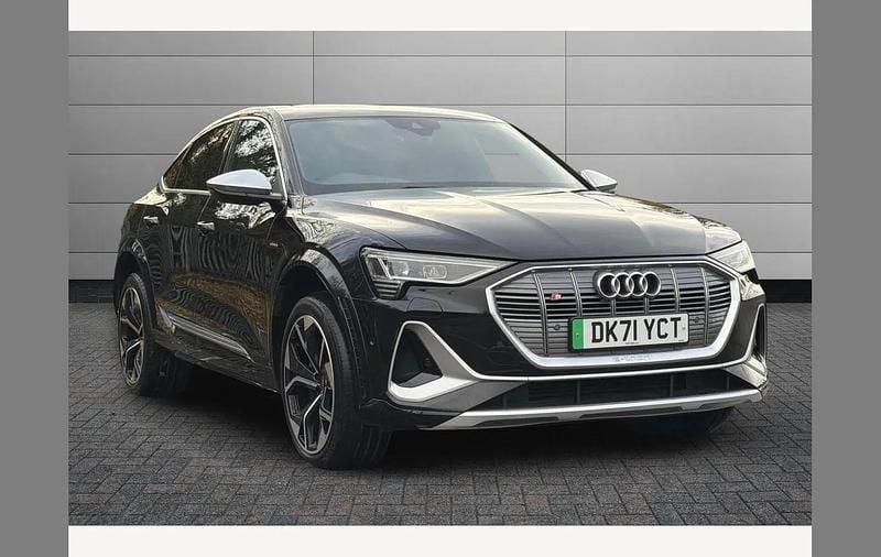 Black Used 2021 Audi e-tron Sportback Advanced SUV | £34,595 (Fair price) - Image 1/4