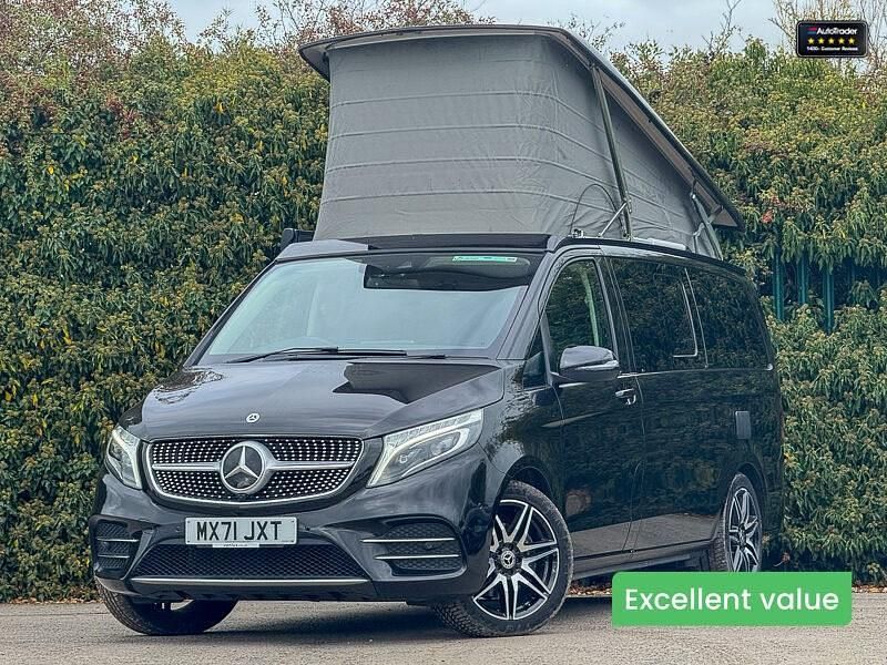 Black Used 2022 Mercedes V300 Marco Polo MPV | £59,995 (Super price) - Image 1/4