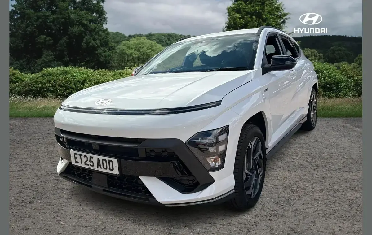 Used Hyundai Kona N Line 135 HP (99 kW) 2025 White SUV