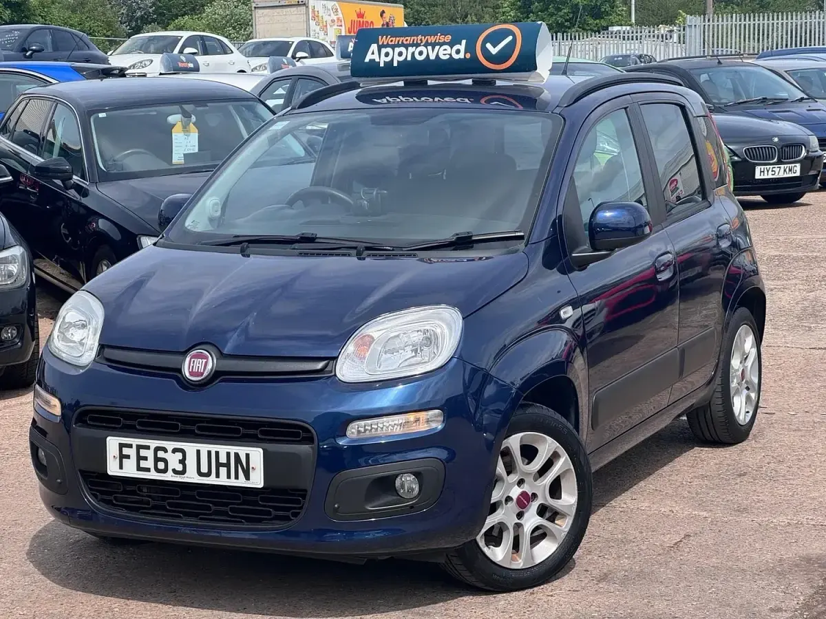 Used Fiat Panda Lounge 85 HP (62 kW) 2013 Blue Hatchback