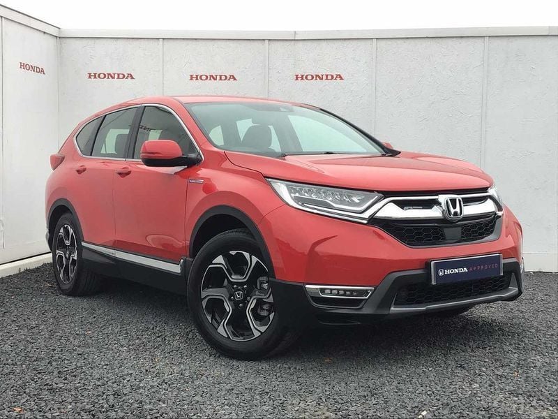 Used Honda CR-V Hybrid 184 HP (135 kW) 2019 Red SUV