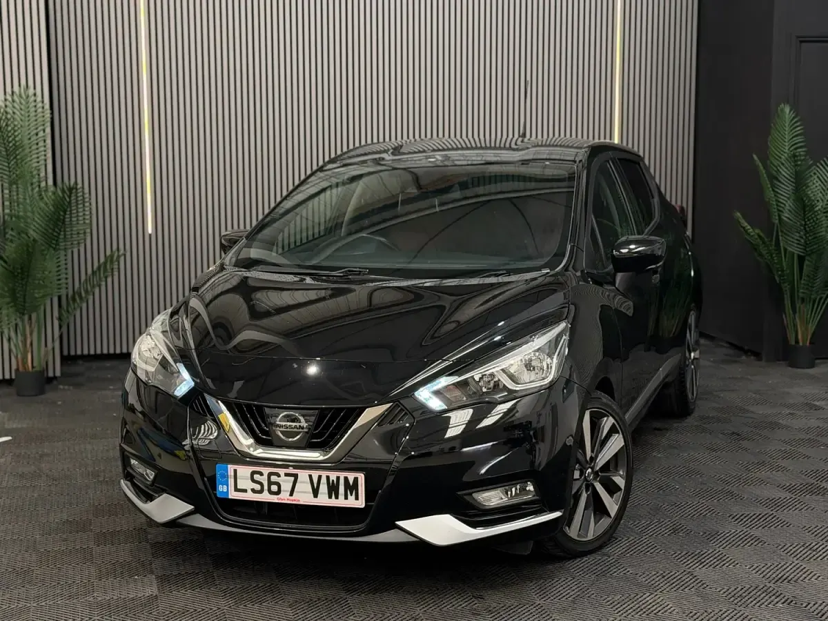 Used Nissan Micra S 90 HP (66 kW) 2017 Black Hatchback