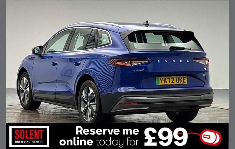 Used Skoda Enyaq iV ecoSuite 150 kW (204 HP) 2023 Blue SUV