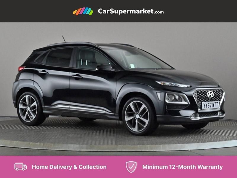 Black Used 2018 Hyundai Kona Premium SE SUV | £11,147 (A bit pricey) - Image 1/4