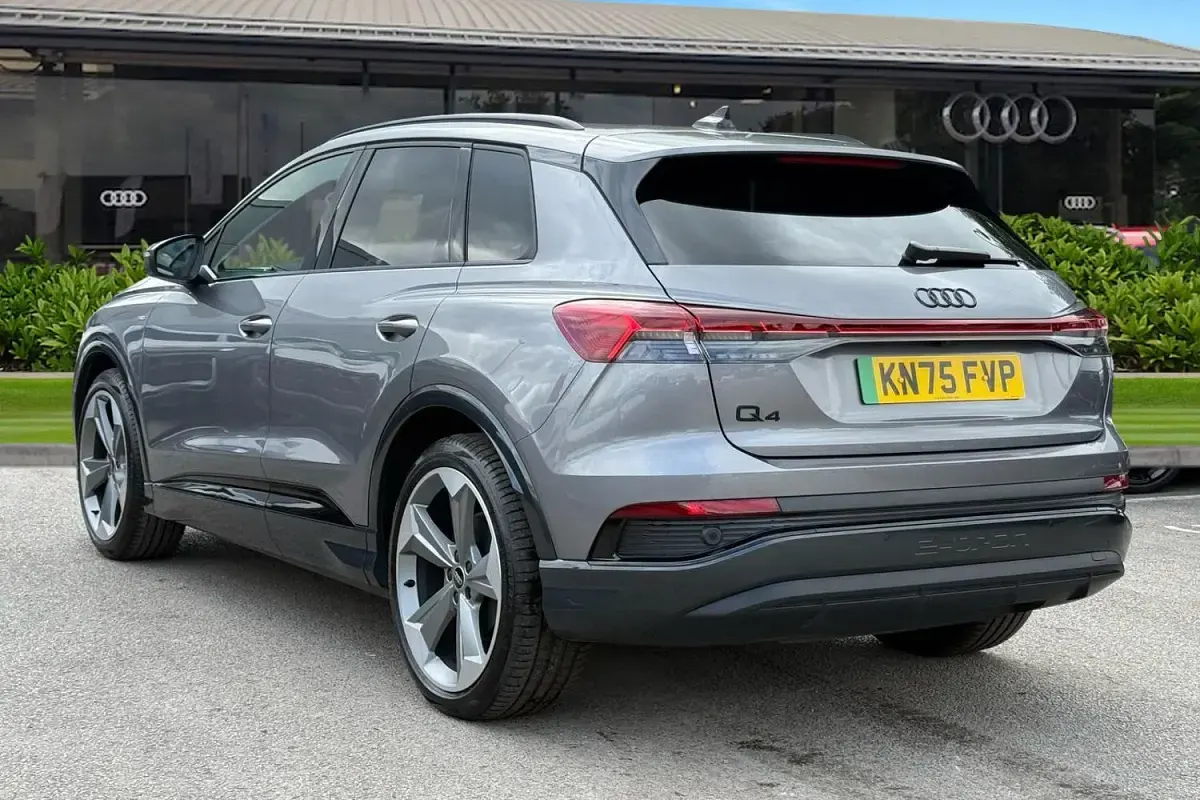 Used Audi Q4 e-tron Black Edition 210 kW (286 HP) 2025 Grey SUV