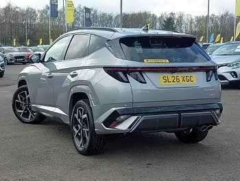 New Hyundai Tucson N Line 239 HP (175 kW) 2026 Metallic  shimmering silver SUV