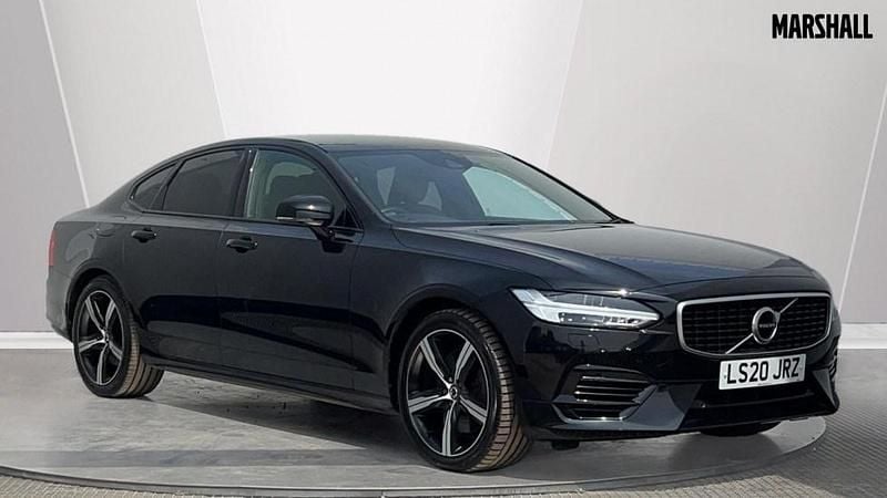 Black Used 2020 Volvo S90 R-Design Sedan | £23,418 (Fair price) - Image 1/4