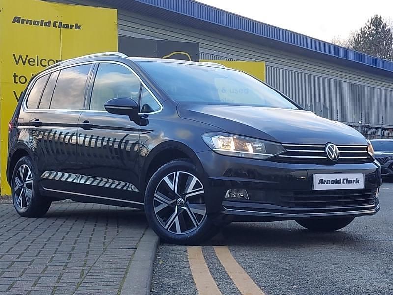 Used VW Touran SEL 2020 Black MPV