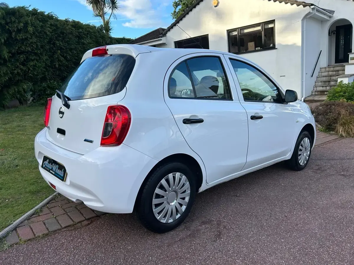 Used Nissan Micra Visia 2014 White Hatchback
