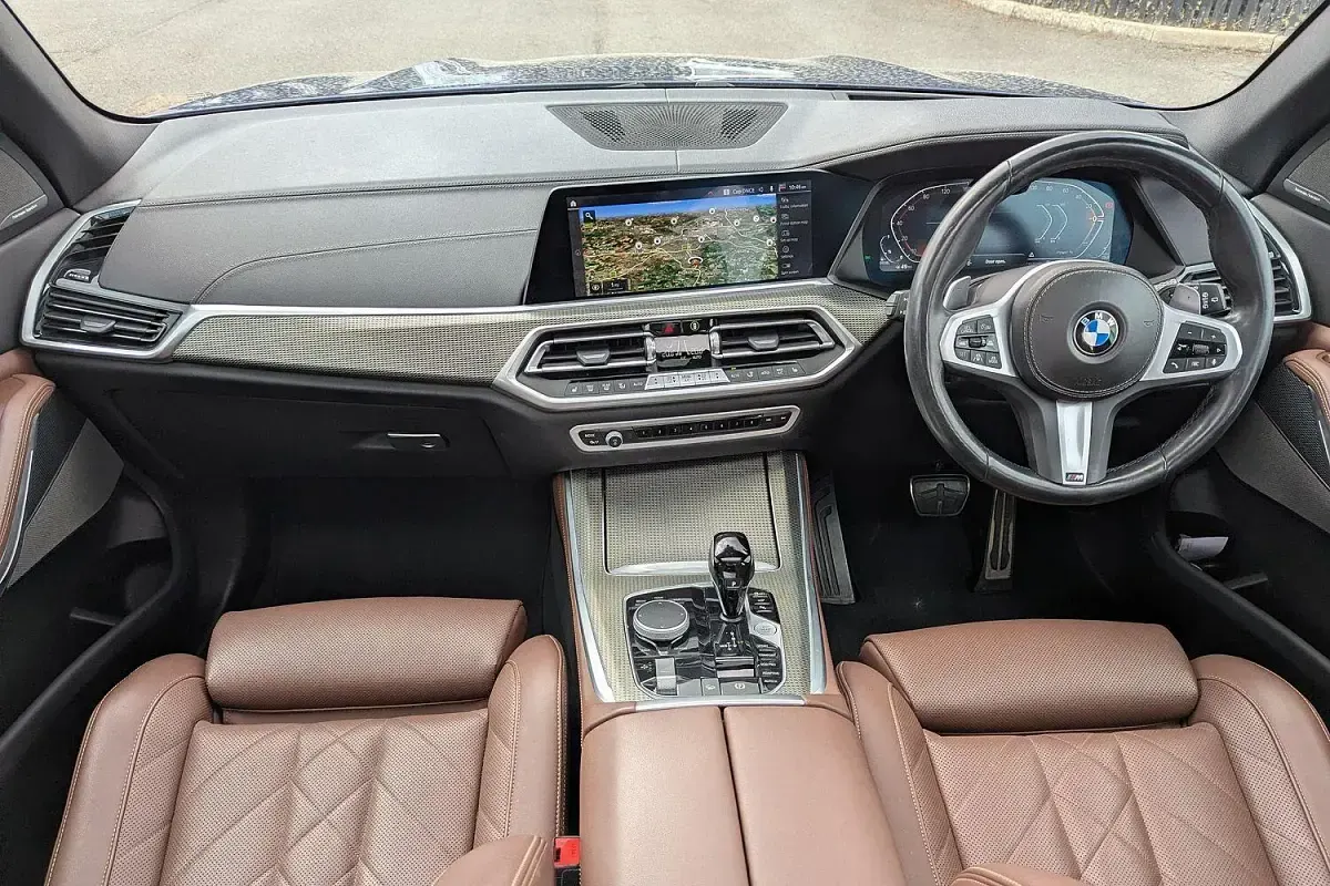 Used BMW X5 M Sport 282 HP (207 kW) 2022 Blue SUV