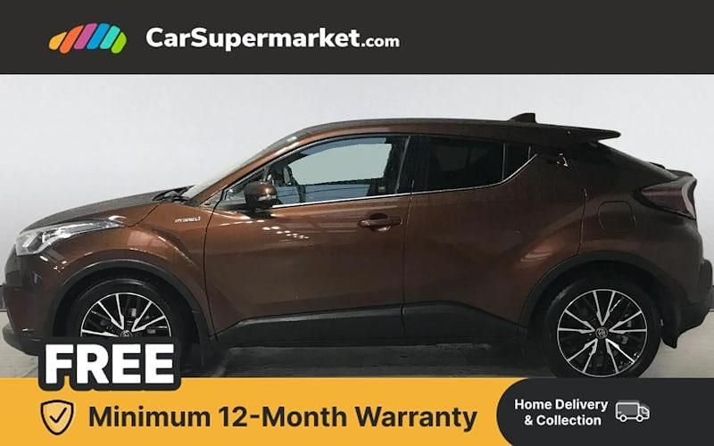 Used Toyota C-HR 122 HP (89 kW) 2018 Brown SUV