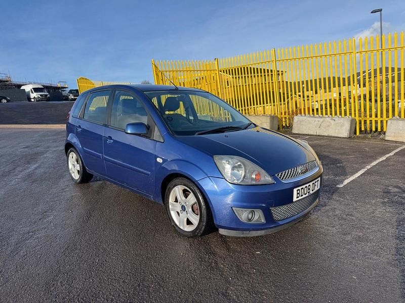 Used Ford Fiesta Zetec 2008 Blue Hatchback