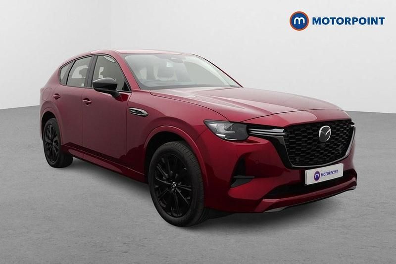 Red Used 2022 Mazda CX-60 Homura-Line SUV | £28,799 (Fair price) - Image 1/4