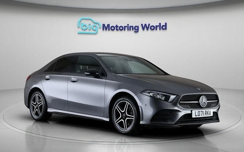 Used Mercedes A250 AMG line 259 HP (190 kW) 2022 Grey Sedan