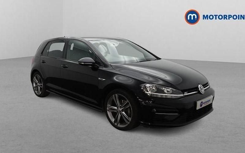 Used VW Golf VII R-line 150 HP (110 kW) 2019 Black Hatchback