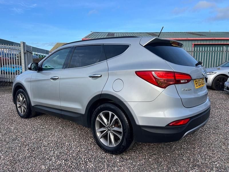 Used Hyundai Santa Fe Premium 2015 Silver SUV