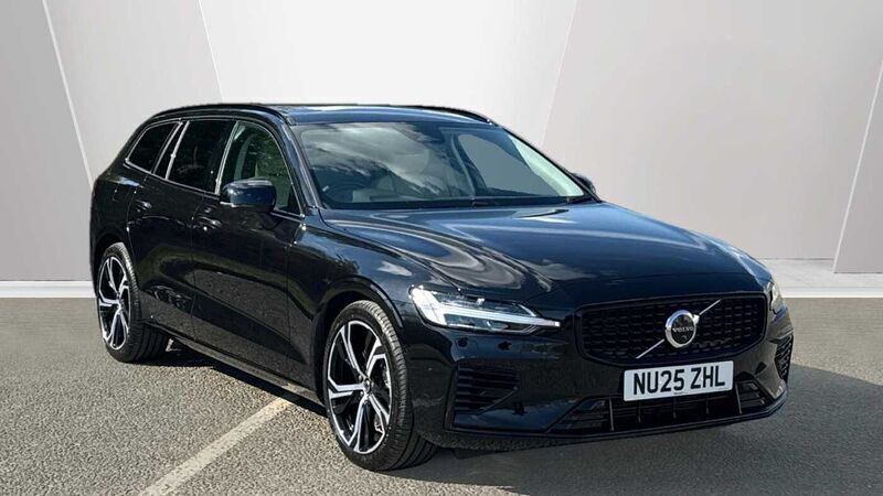 Black Used 2025 Volvo V60 Ultra Estate | £47,995 - Image 1/3