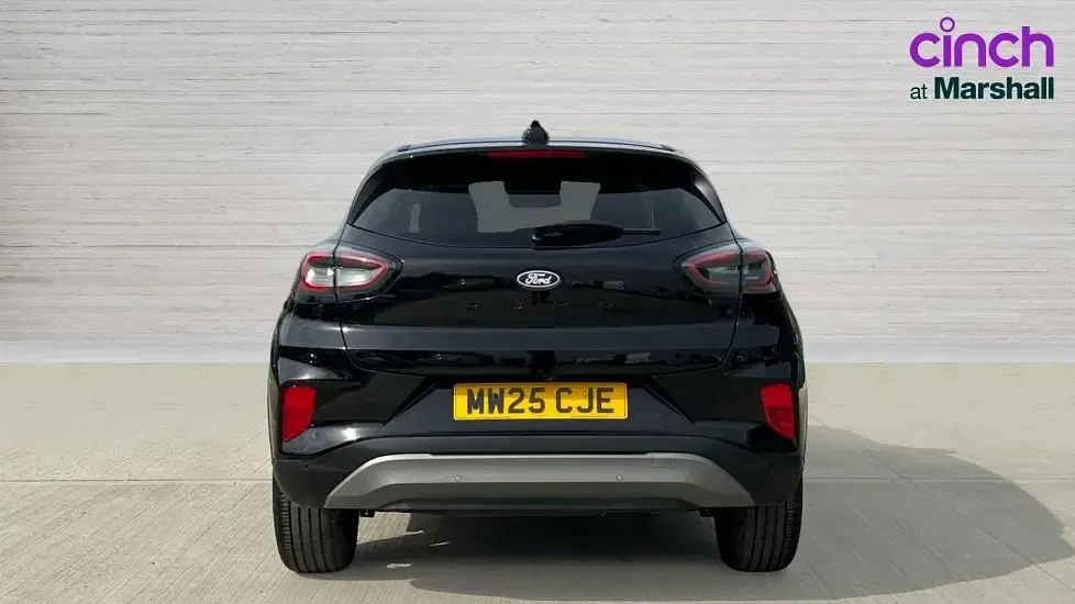 Used Ford Puma Titanium 125 HP (91 kW) 2025 Black SUV
