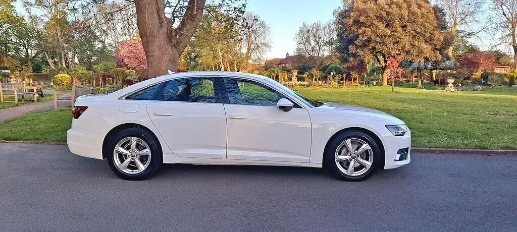 Used Audi A6 Sport 204 HP (150 kW) 2018 White Sedan