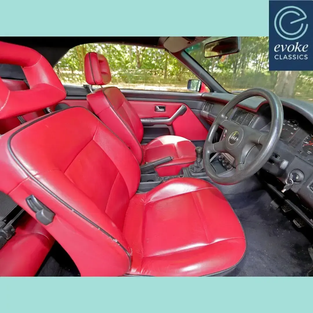 Used Audi Cabriolet 115 HP (84 kW) 1994 Red Cabriolet