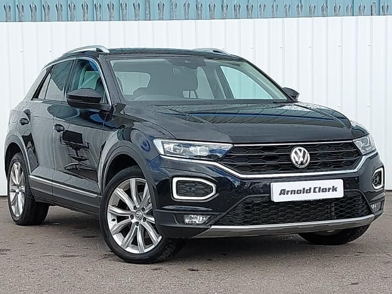 Used VW T-Roc SEL 190 HP (139 kW) 2018 Black SUV
