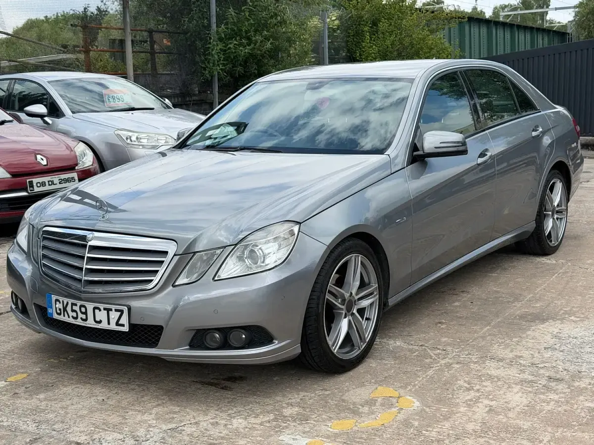 Used Mercedes E220 SE 167 HP (122 kW) 2009 Silver Sedan