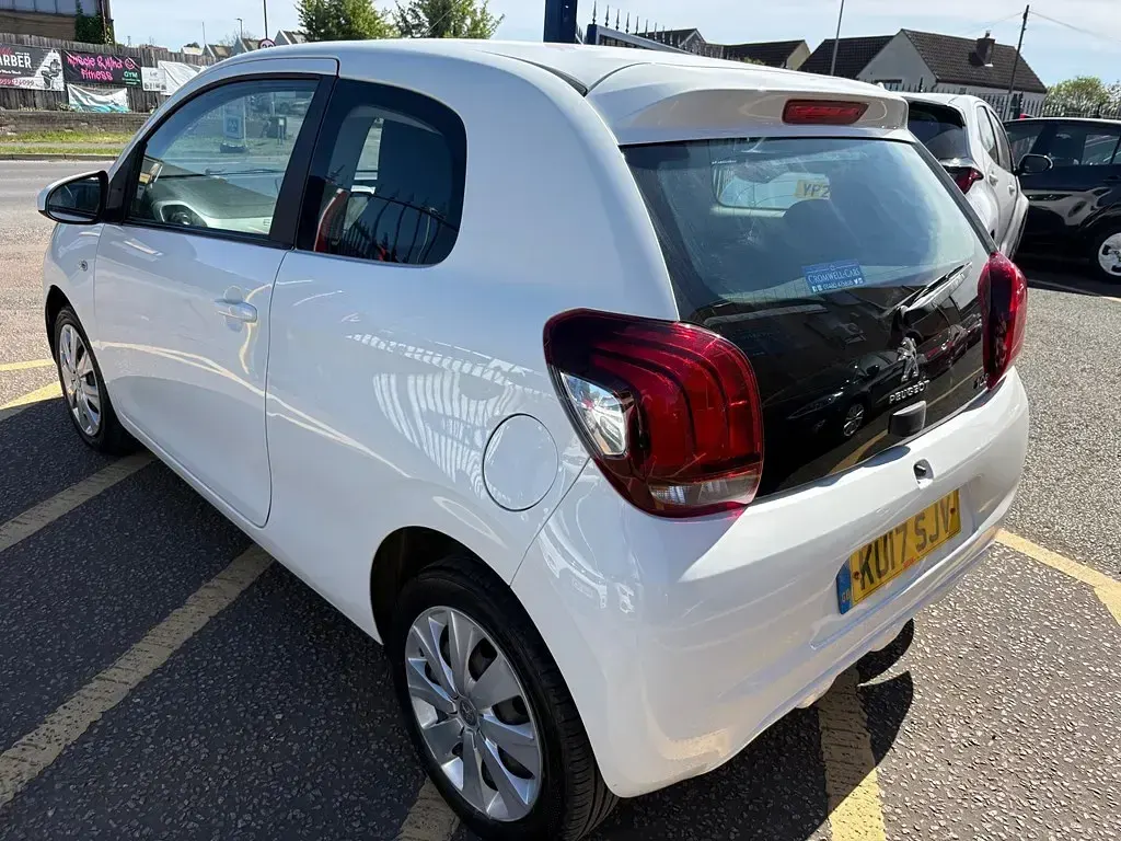 Used Peugeot 108 Active 2017 White Hatchback