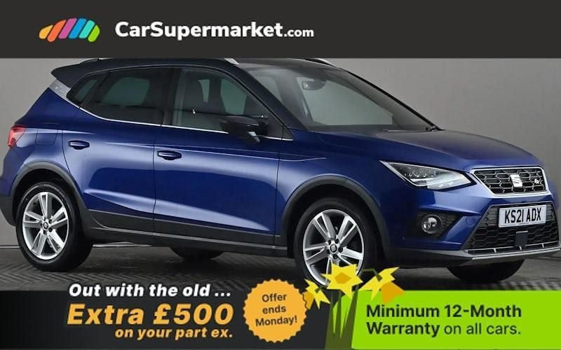 Used Seat Arona FR 110 HP (80 kW) 2021 Blue SUV
