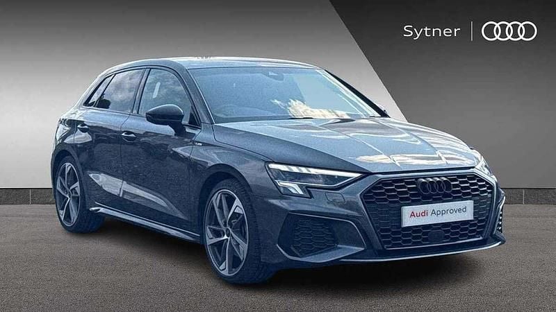 Grey Used 2023 Audi A3 Black Edition Hatchback | £24,500 (A bit pricey) - Image 1/4