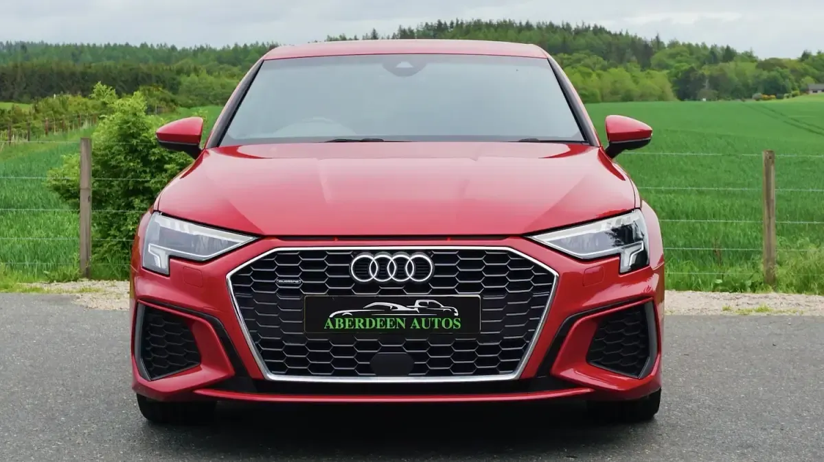 Used Audi A3 S-Line 190 HP (139 kW) 2022 Red Sedan