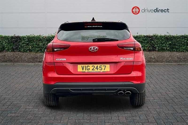 Used Hyundai Tucson N Line 136 HP (100 kW) 2020 Red SUV