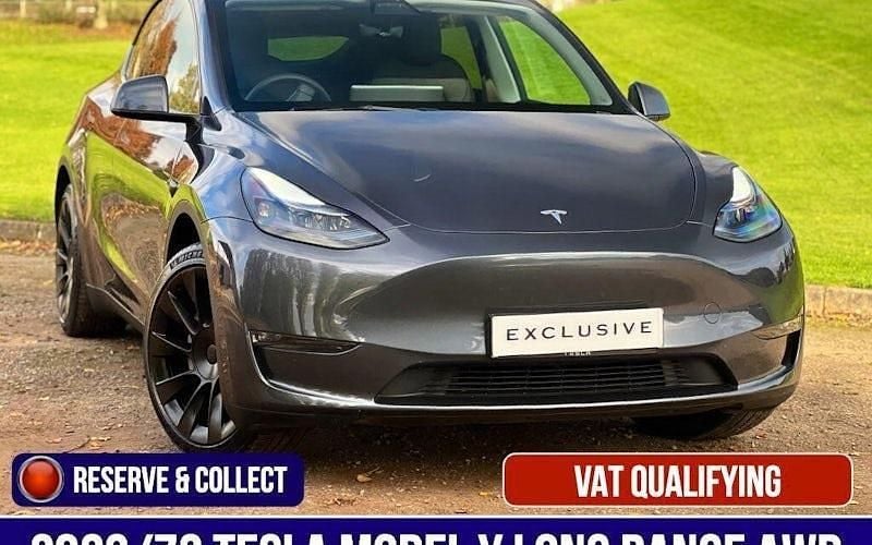 Grey Used 2023 Tesla Model Y Long Range AWD SUV | £32,550 - Image 1/4