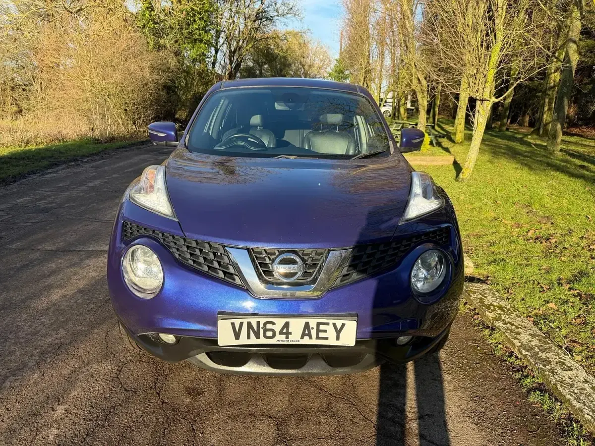 Used Nissan Juke Tekna 110 HP (80 kW) 2014 Blue SUV