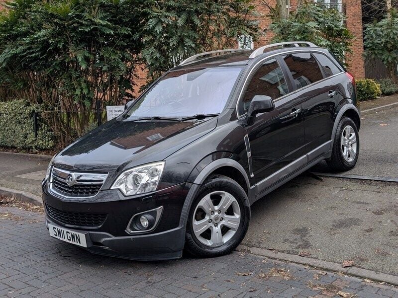 Black Used 2011 Vauxhall Antara SUV | £1,695 (Fair price) - Image 1/4