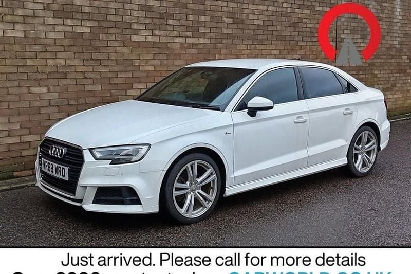 White Used 2018 Audi A3 S-Line Sedan | £13,990 (Super price) - Image 1/1