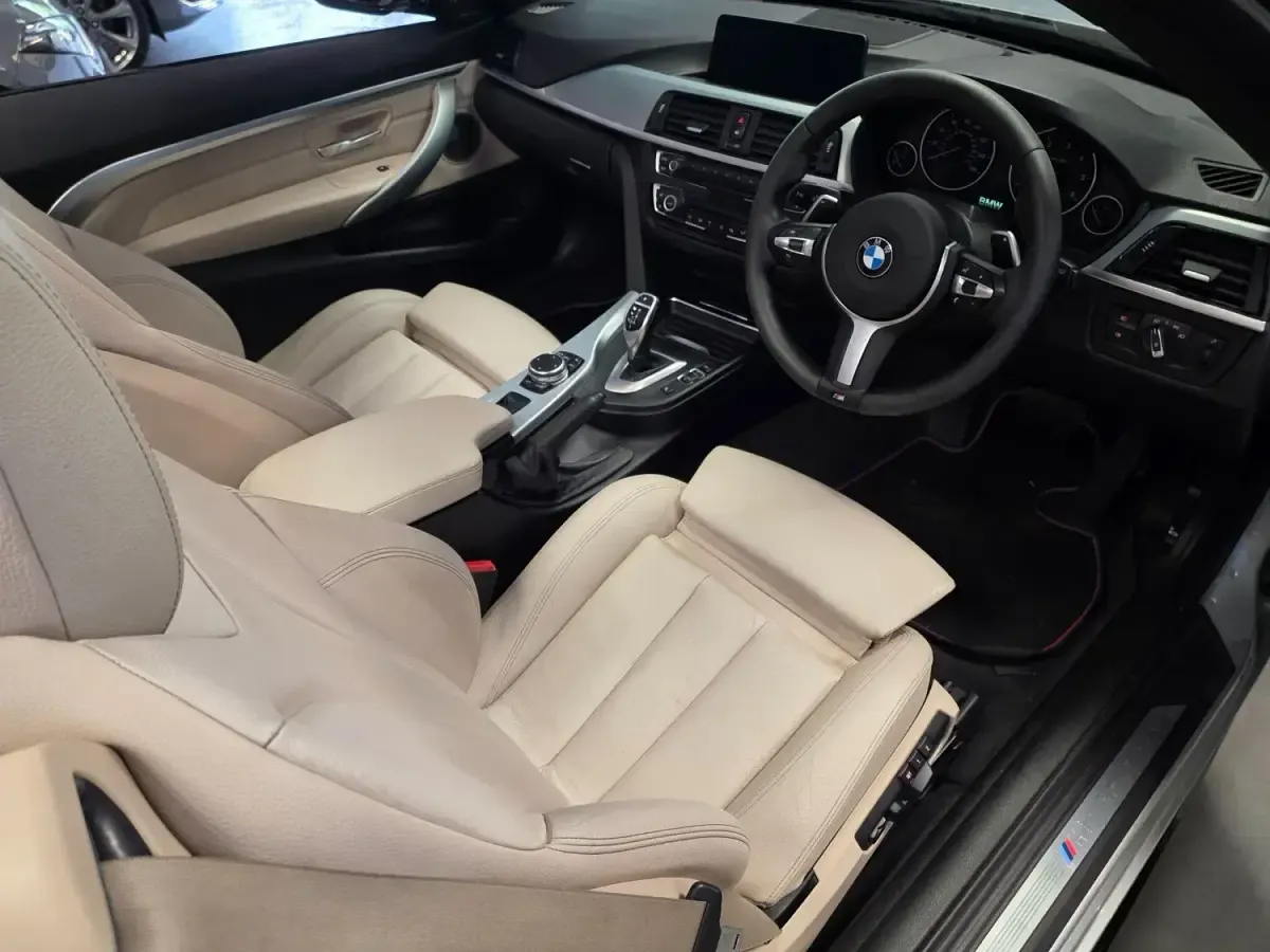 Begagnad BMW 420 M Sport 2015 Silver Cab