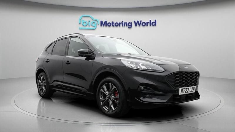 Black Used 2022 Ford Kuga ST-Line SUV | £11,800 (Good price) - Image 1/4