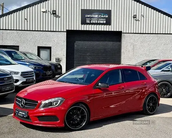 Używany Mercedes A200 AMG 136 KM (100 kW) 2014 Czerwony Hatchback
