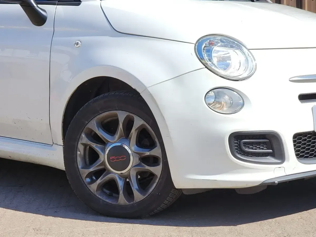 Used Fiat 500 S 69 HP (50 kW) 2014 White Hatchback