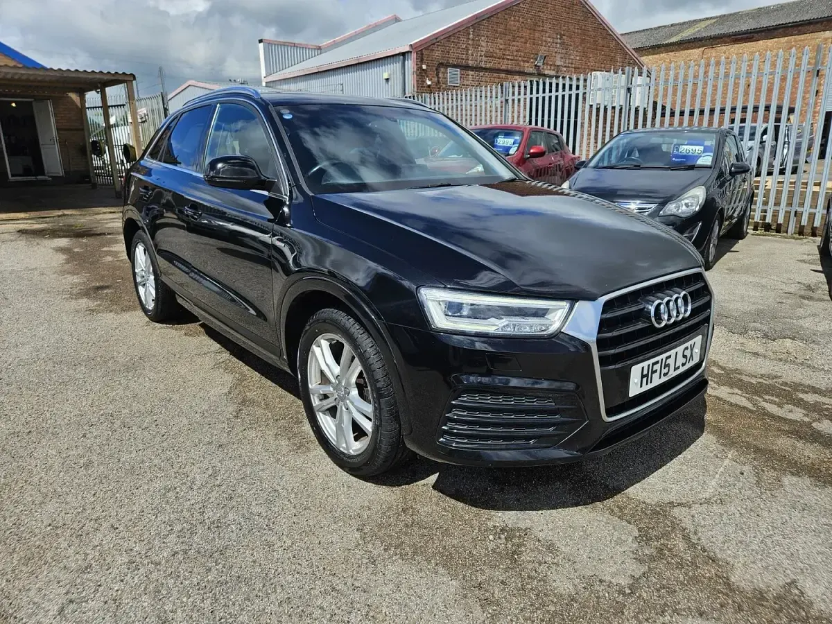 Used Audi Q3 S-Line 150 HP (110 kW) 2015 Black SUV