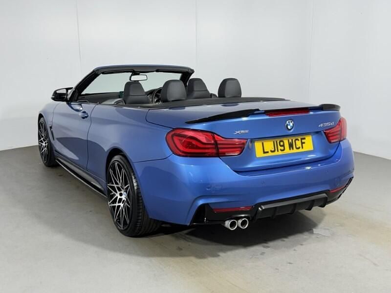 Used BMW 435 M Sport 309 HP (227 kW) 2019 Blue Cabriolet