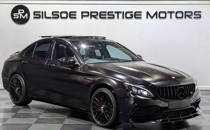 Used Mercedes C63S AMG Premium 2017 Black Sedan