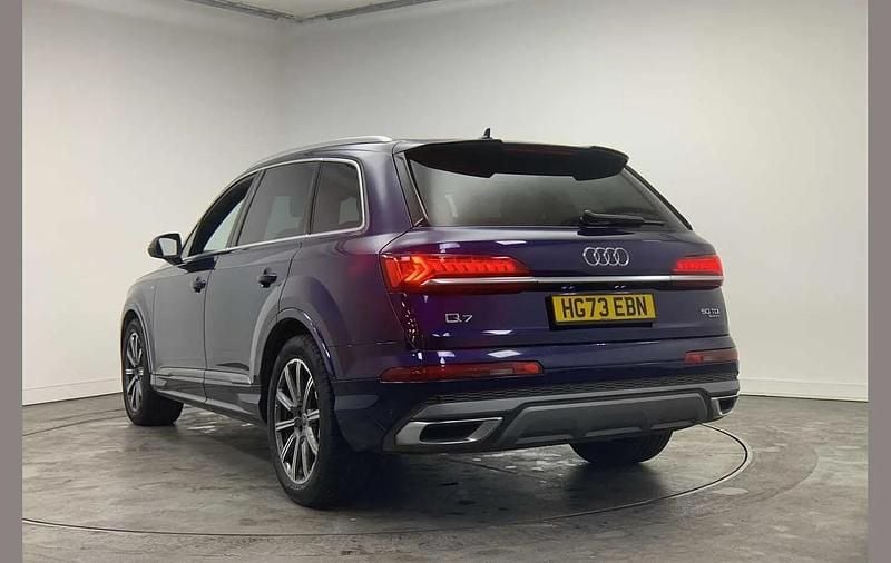 Used Audi Q7 Black Edition 281 HP (206 kW) 2023 Blue SUV