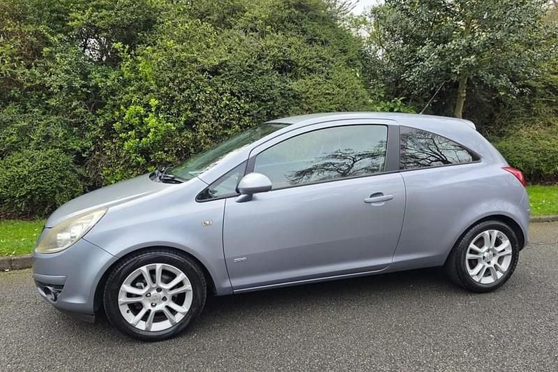 Used Vauxhall Corsa 2008 Silver Hatchback