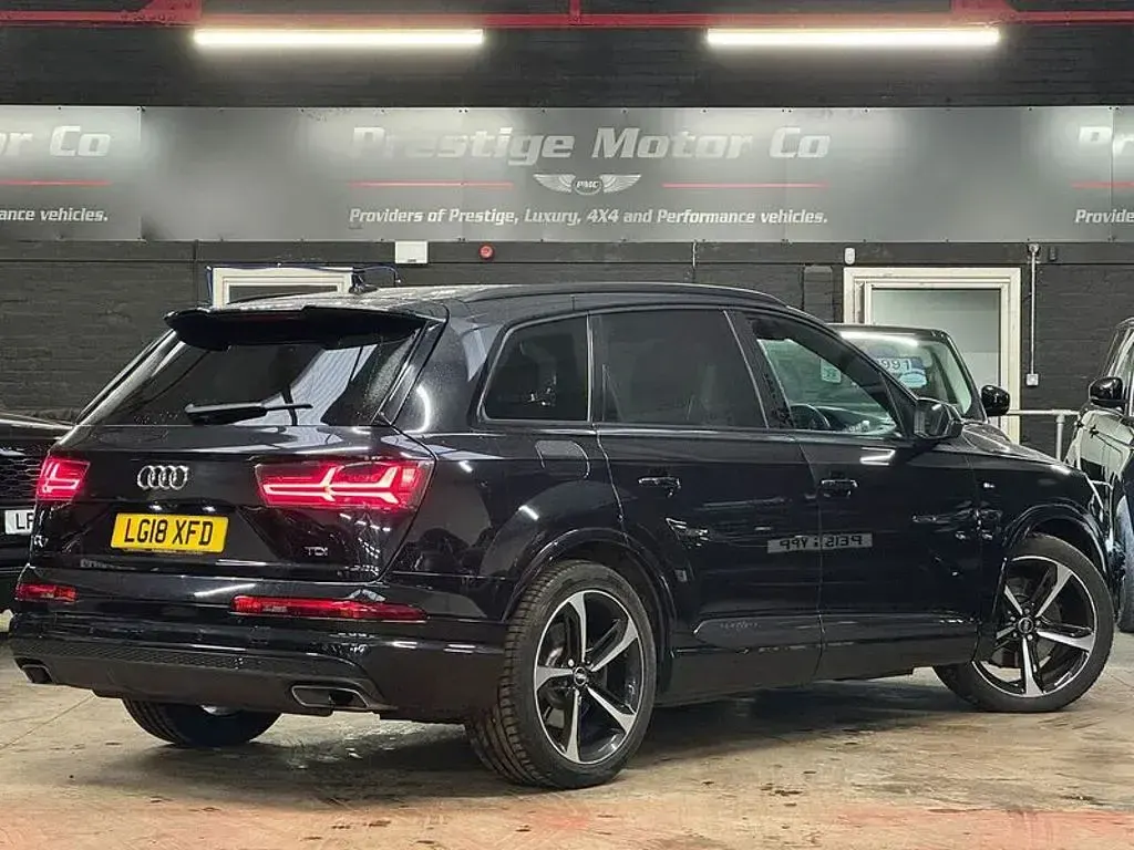 Used Audi Q7 Black Edition 2018 Black SUV